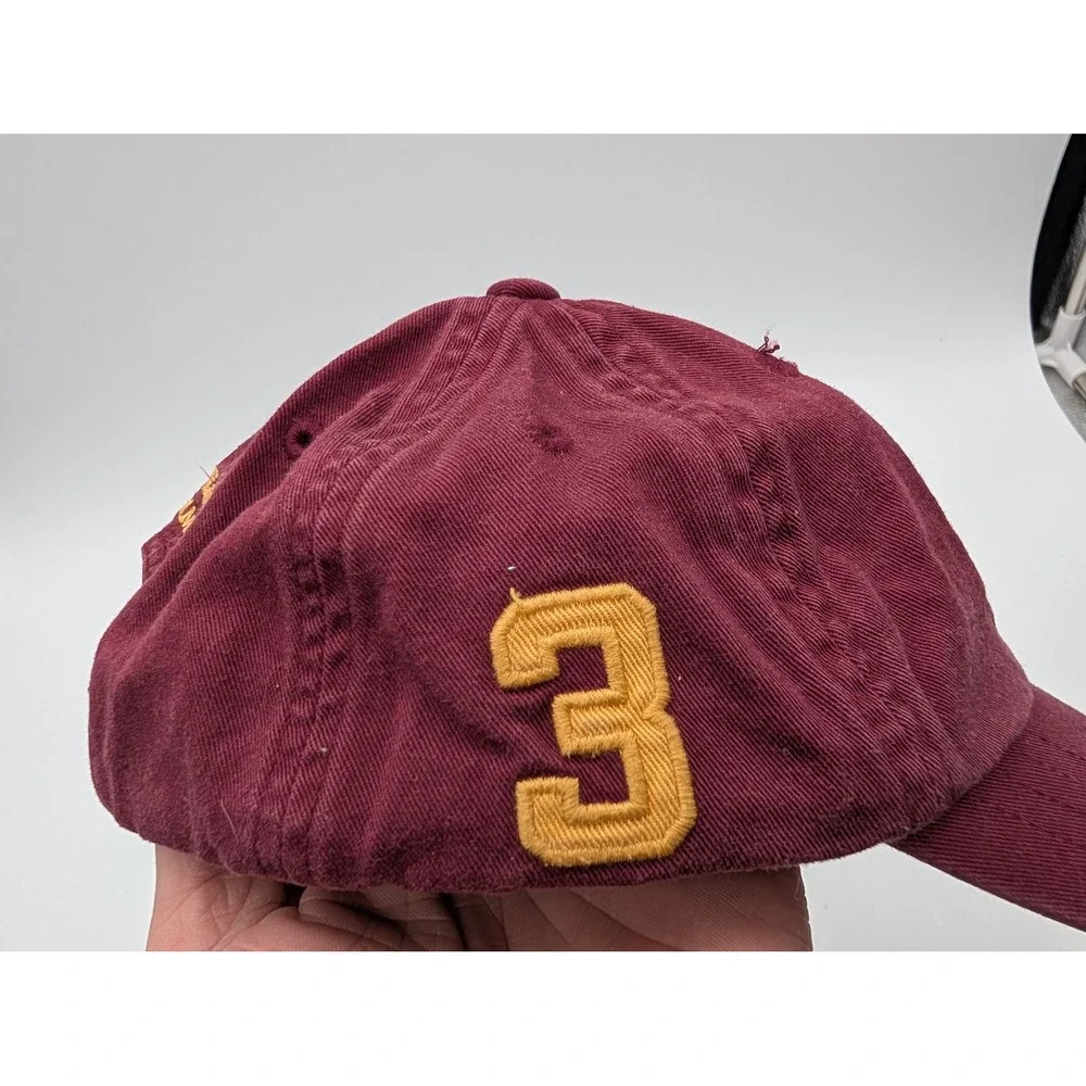 Polo Ralph Lauren Baby Boy Burgundy Cotton Pony Logo Baseball Cap 9-24M